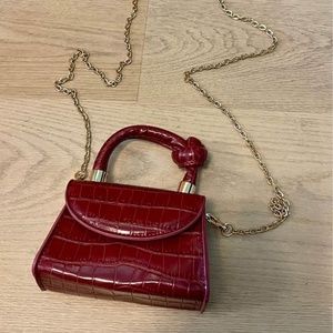 Small Clutch Bag With Chain
